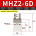 Xi lanh ngón tay khí nén MHZ2 loại SMC kẹp song song nhỏ MHZL2-16D/10D20D25D32D40DS xilanh thủy lực 80 giá xi lanh thủy lực 