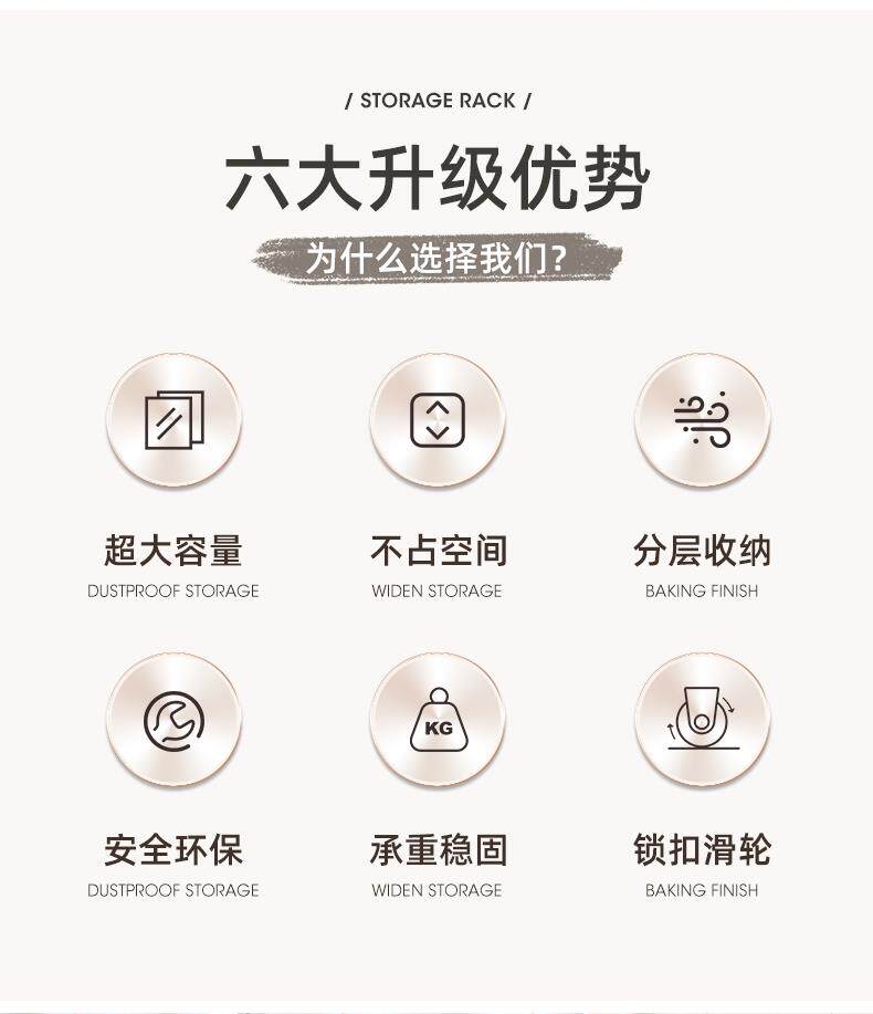 Сушилка 小推车置物架落地厨房浴室移动零食卫生间多层卧室床头收纳储物架