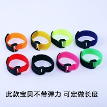 Anti-buckle yoga mat strap Goods bundled rope beamline with 60CM self-adhesive magic adhesive tape buckle strap