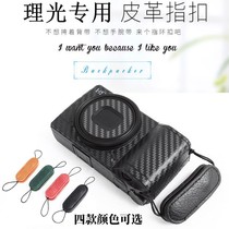 Multi-color ring buckle GR3 leather strap wristband suitable for Ricoh mirrorless single GR GR2 camera