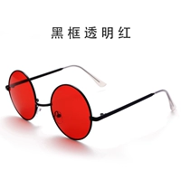 Черная рама красная пленка-пленка-гифт зеркальная ткань зеркала