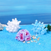 Ornaments underwater aquarium imitation sea stone crafts small set aquarium coral crafts ornaments for home decoration