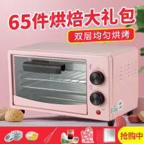 Knob Mini Home Electric Oven Egg Tart Bread Baking Barbecue Multifunction Small Oven 12 Litres Control Warm Timing