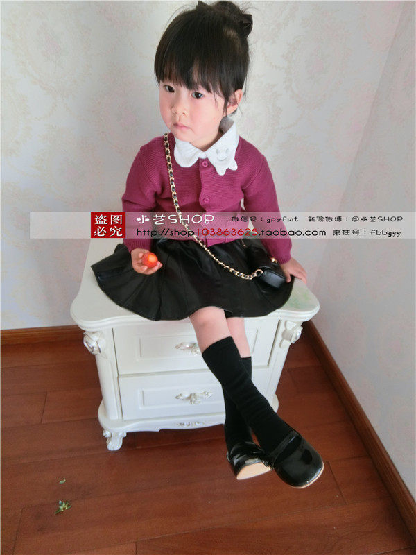 Jupe enfant en cuir - Ref 2051603 Image 5