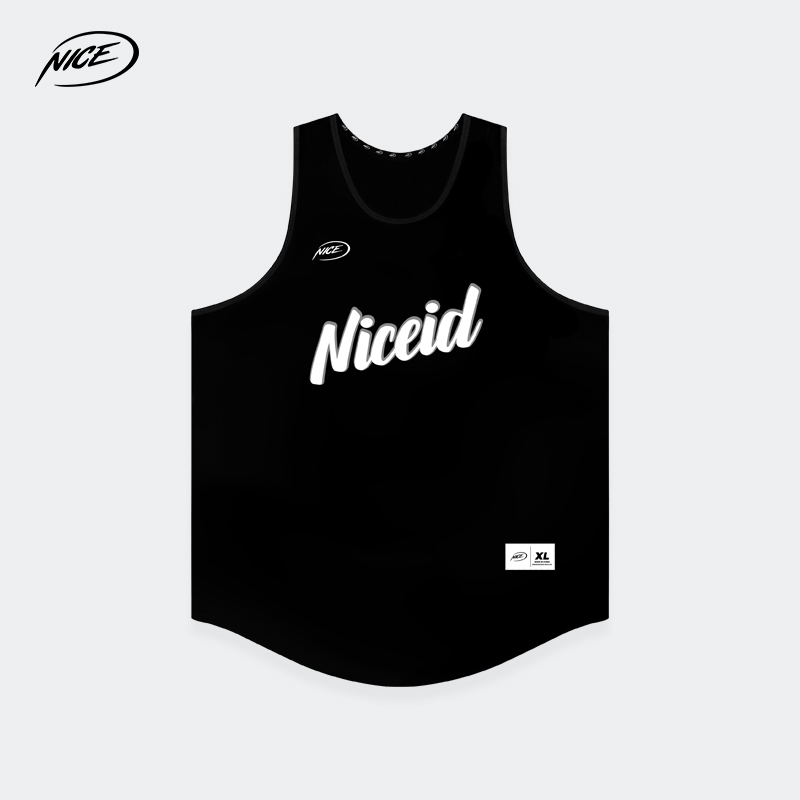 Niceid Nice Trendy Basketball Training Uniform Practical Breathable Sports Vest Loose Sleeveless Top