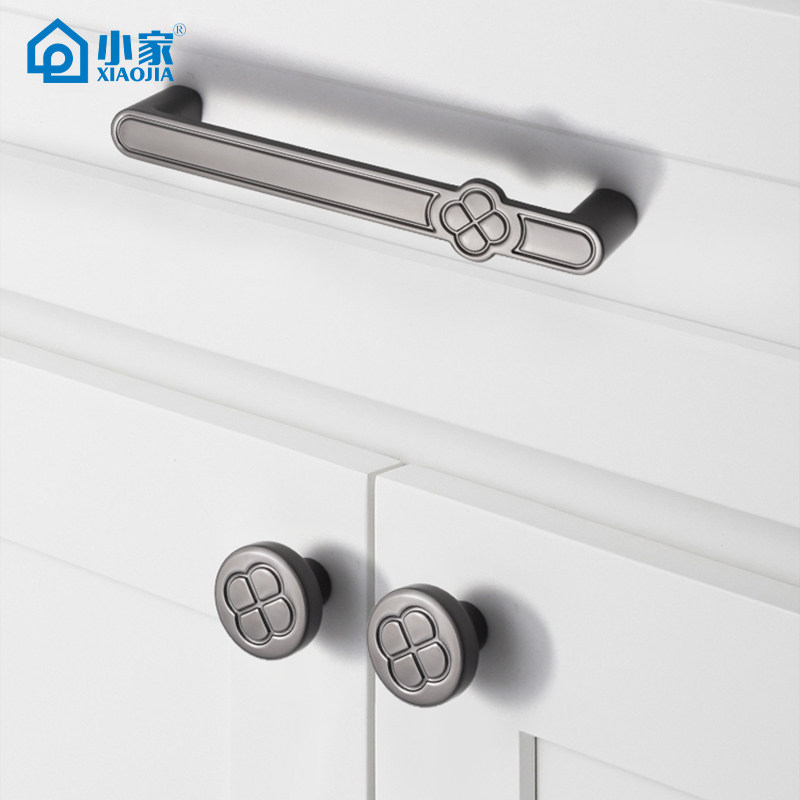 New Chinese-Style Bronze Cabinet Door Handle, Modern Simple High-End Retro Drawer Wardrobe Door Shoe Cabinet Handle