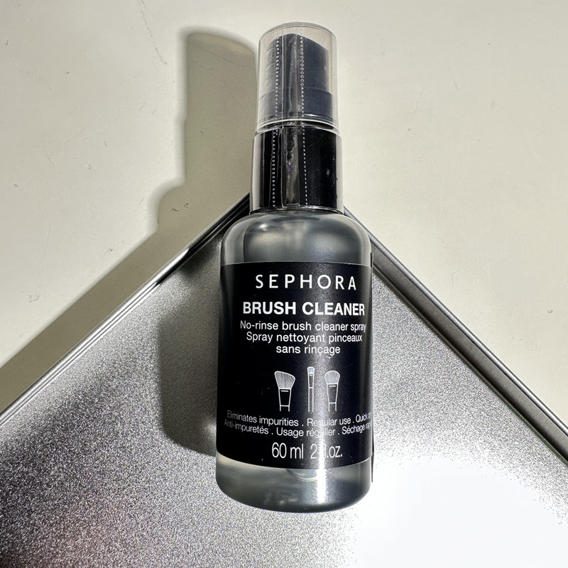 Sephora Makeup Brush Cleaning Spray, No-Rinse, Quick-Drying, Convenient and Fast Cleaning Tool, Professional Cleaning Solution