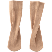 Socks for women velvet and thickened mid-calf socks cold-proof over-the-knee socks velvet calf socks bare leg artifact snow socks