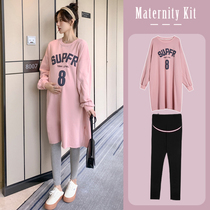 Small child surrogacy dress stylish style 2021 new long sleeve sweatshirt blouse dress with dress spring and autumn net red