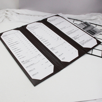 High-end tea room tea recipe hotel drink list menu this recipe tea list wine list brochure design and production menu