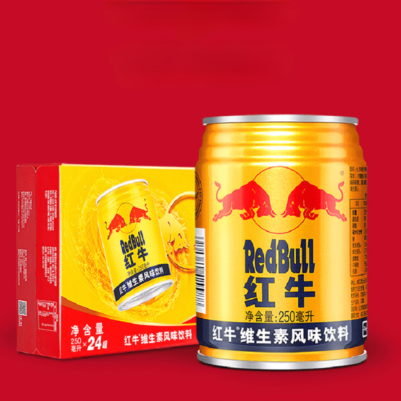 RedBull红牛维生素风味饮料250ml*24罐