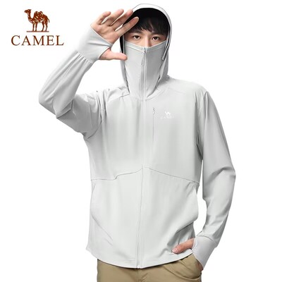 骆驼防晒衣男户外钓鱼防晒服