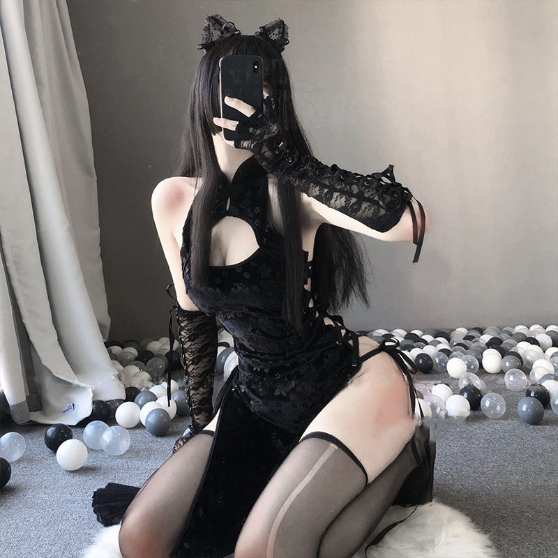 Sexy underwear sexy clothesFlagrobe emotional passion suit pure sentiment uniform to tease hot temptation pajamas