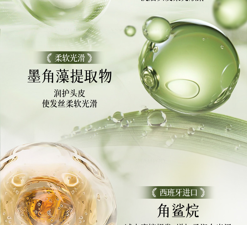 【中国直邮】 VHE 去屑洗发水 控油蓬松柔顺长时去油庠男女洗发露 400g/瓶