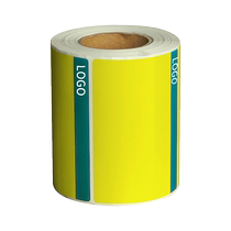 AXPLOR label paper yellow 2A298 100*85mm applicable model: AP30 AD50 230 sheets roll