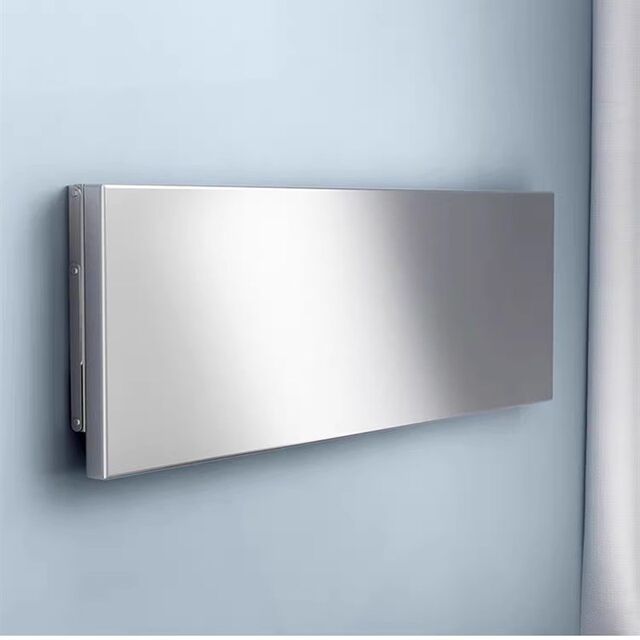 First-story kitchen stainless steel folding wall hanging storage and finishing wall rack drilled and wall storage rack household vegetable cutting table