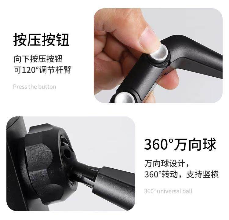 Car Rearview Mirror Phone Holder 2025 New Model Multifunctional Navigation Fixed Support Bracket for Rear Seat Photography