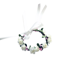 Forest style super fairy flower bracelet bridesmaid wrist flower sister group bestie hand garland children and girls performing wedding