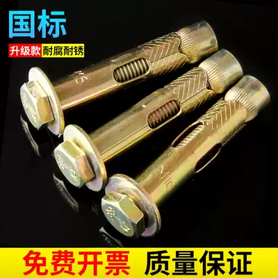 National standard galvanized external hexagonal internal expansion screw M6M8M10 floor canopy expansion pull explosion internal forced built-in canopy expansion tube