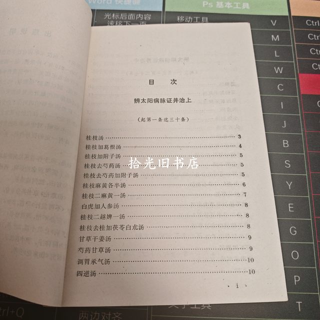 Genuine original Treatise on Febrile Diseases, Zhang Zhongjing's 1976 Traditional Chinese Medicine Treatise on Febrile Diseases and Miscellaneous Diseases, old book published by Shanghai People
