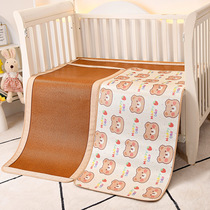 Cool mat mattress dual-use fitted sheet style Internet celebrity ice silk mat washable summer 2023 new baby ice mat