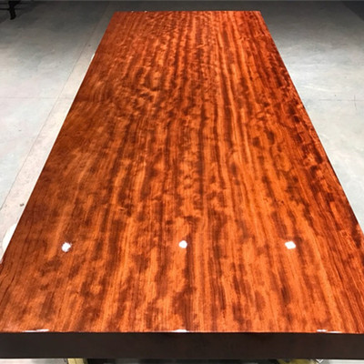 Size: 183*77*10 Bahua large board solid wood log mahogany tea table tea table boss office meeting table