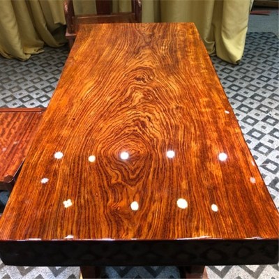 129 * 60 * 10 ba flower large board solid wood log red wood tea table tea table owner office meeting table