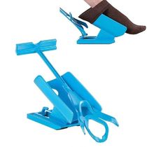 1pc Sock Slider Aid Blue Helper Kit Helps Put Socks On Off N