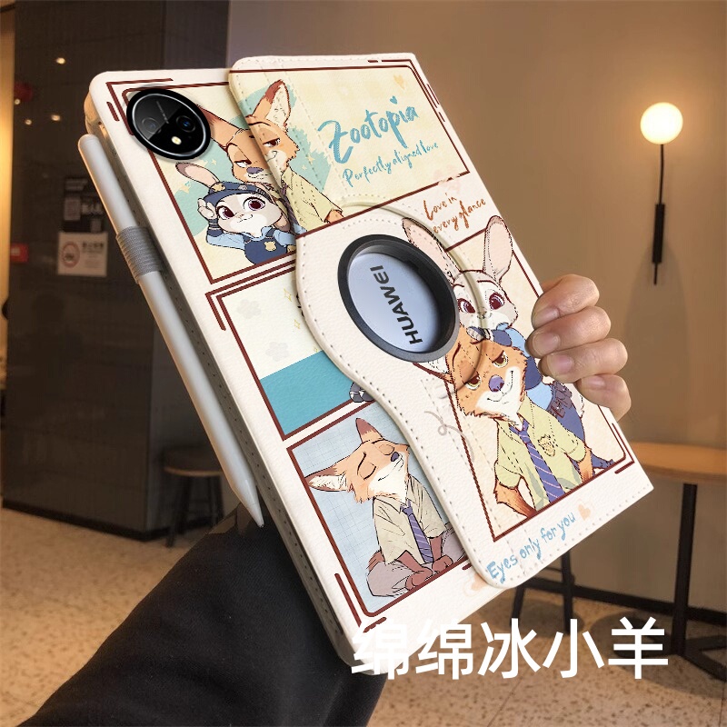 Rabbit Police Officer 2025 New iPad Pro Protective Case Air6 Protective Cover Suitable for Apple 11inch Tablet 10Th Generation Anti-Bending 10.9 Inch 360-Degree Rotating with Pen Slot Mini6 Hard Case Pro Rabbit Police Officer 2025 New iPad Pro Protective Case Air6 Protective Cover Suitable for Apple 11inch Tablet 10Th Generation Anti-Bending 10.9 Inch 360-Degree Rotating with Pen Slot Mini6 Hard Case Pro