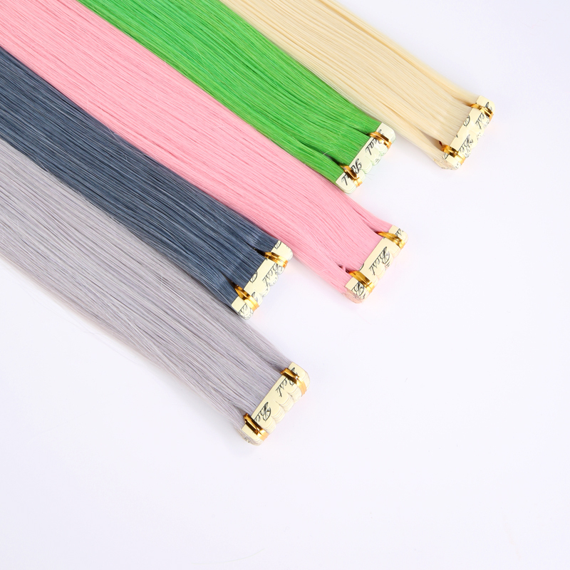Colored Clip-In Hair Extensions, Seamless Hair Extensions, Colored Self-Adhesive Hair Extensions, Long Hair Full Head Highlights, One-Piece Wig Extensions Colored Clip-In Hair Extensions, Seamless Hair Extensions, Colored Self-Adhesive Hair Extensions, Long Hair Full Head Highlights, One-Piece Wig Extensions