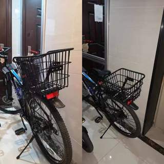 Suitable for giant bicycle rear rack storage basket atx660/810/830 mountain bike rear seat rack basket