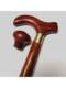 Rosewood Walking Stick, Solid Wood Cane, Elderly Walking Stick, Lightweight, Non-Slip, Hiking Round-Headed Stick, Gentleman's Walking Stick, Trekking Pole