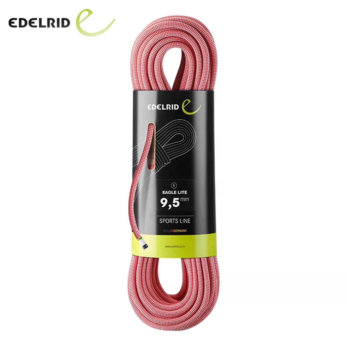 EDELRID EAGLE LITE 9,5 мм универсальная силовая веревка для альпинизма на открытом воздухе, скалолазания и ледолазания на льду