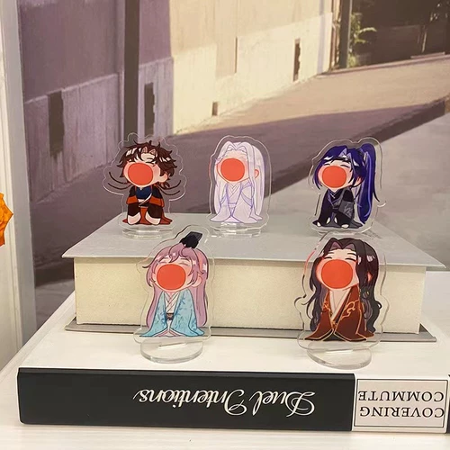 Мультфильм милый Q версия псевдоним Kite Sticker Master Fu Rong, Liu Dai Yuanji персонаж, наклейка с аккаунтом ручной работы, водонепроницаемое вдохновение в INS