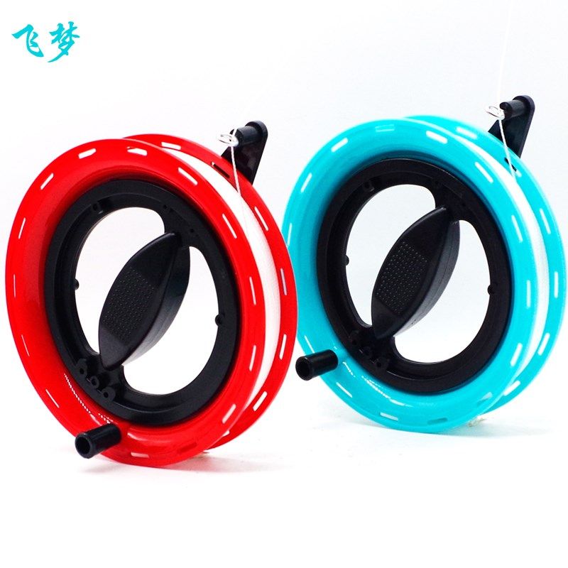 2022 New Wind Kite Line Roulette Children Adults Mute Hand Grip Wheels Nylon Tire Spool Wire Rewinding Machine-Taobao