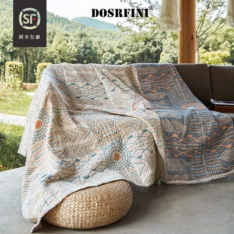 All cotton sofa full cover four seasons universal cotton all-enclosed sofa cover modern simple sofa cushion