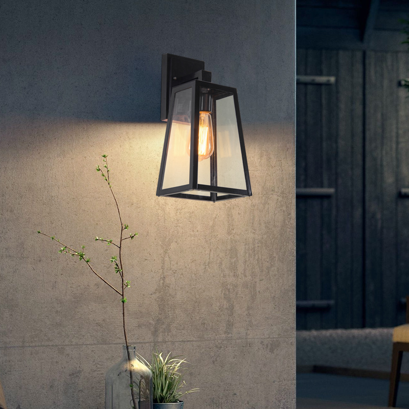 Outdoor Wall Lamp Waterproof minimatrium Courtyard Lamp Home Villa Garden Aisle Balcony Stairs Entrance outdoor wall light