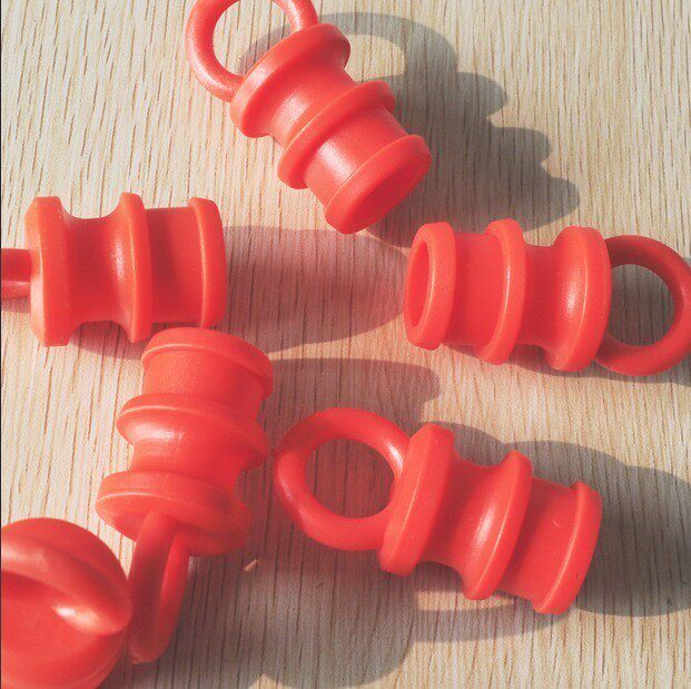 Column Mark Accessories PE Chain Road Marker Post Clasp Induced Clasp Post Anticollision Warning Crossings Wear Cap 