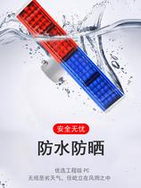 Night Warning Flash Solar Red Blue Warning Light Led Burst Lamp Roof Light Car Solar Flashing Lights