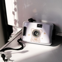 Pat-up camera Retro style print One can preview automatic out-of-piece portable cute net red co-student parity