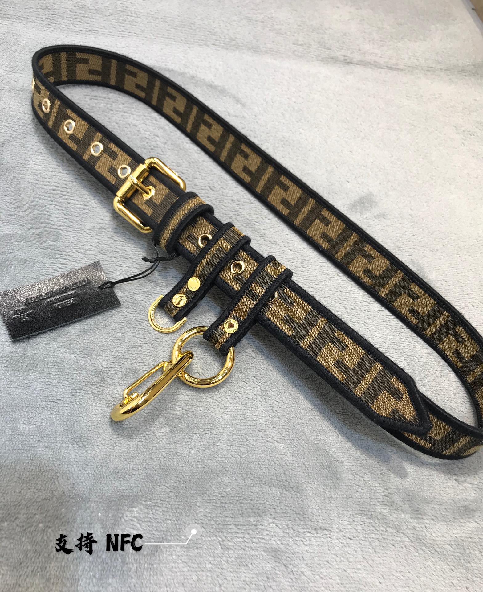 Style 1double F home Monster waist belt Head layer cowhide man leisure time buckle two-sided belt Belt ‮ LV