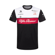2022 new F1 racing suit Alfa Romeo team lapel short-sleeved Zhou Guanyu same style customized t-shirt