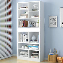 Simple Bookshelves Brief Floor Shelve Shelves Net Red Bookshelves Storage cabinet Home Students Economy Type of bookcase