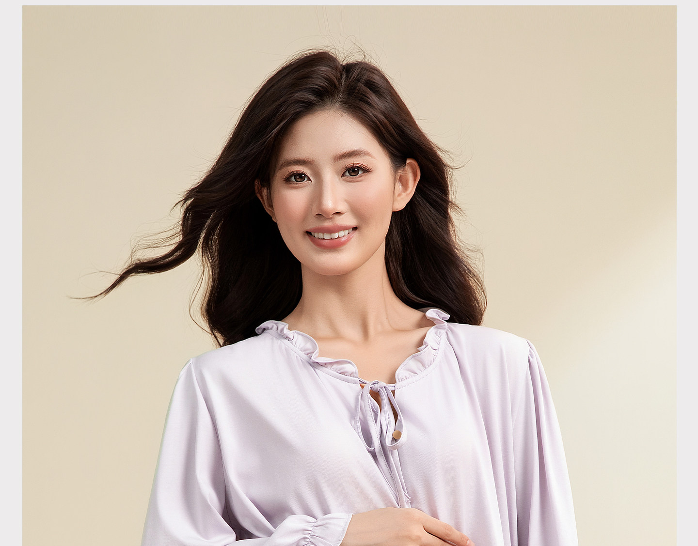 宫熏莫代尔月子服产后睡衣家居四季薄款孕妇抗菌哺乳喂奶服套装 — 22