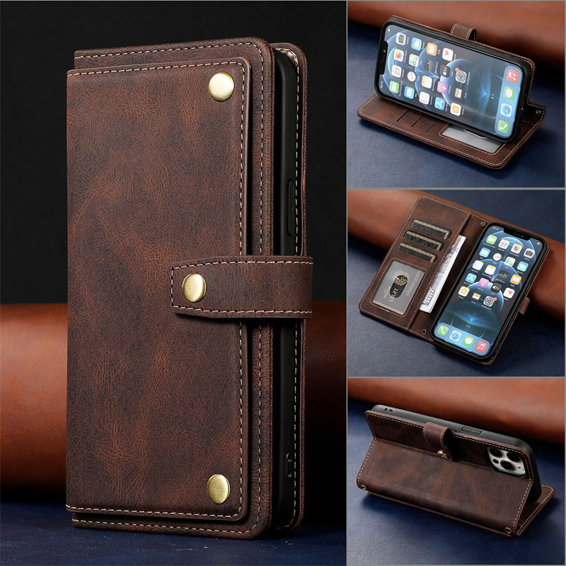 Suitable for iPhone 16E/15Promax Phone Case 15/14Plus Multifunctional Wallet-Style 17Air Protective Case Apple 13/12 Business High-End Se Flip Cover XS Leather Case Anti-Fall Men's 8/7 Suitable for iPhone 16E/15Promax Phone Case 15/14Plus Multifunctional Wallet-Style 17Air Protective Case Apple 13/12 Business High-End Se Flip Cover XS Leather Case Anti-Fall Men's 8/7