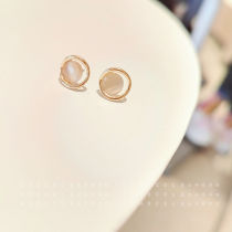 earrings stone earrings to small ear spikes brief female small cute commuter ear nail silver needle hitch-raising earhole tide