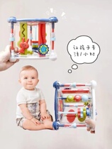 Multifunction intellectual enlightenment tripod flipped toy Exercise finger training Capability Baby baby Puzzle Rocking Bell