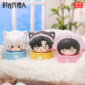 Unlimited fun <agent of time> animated cute pets jenga trendy blind box peripheral genuine millet ornaments