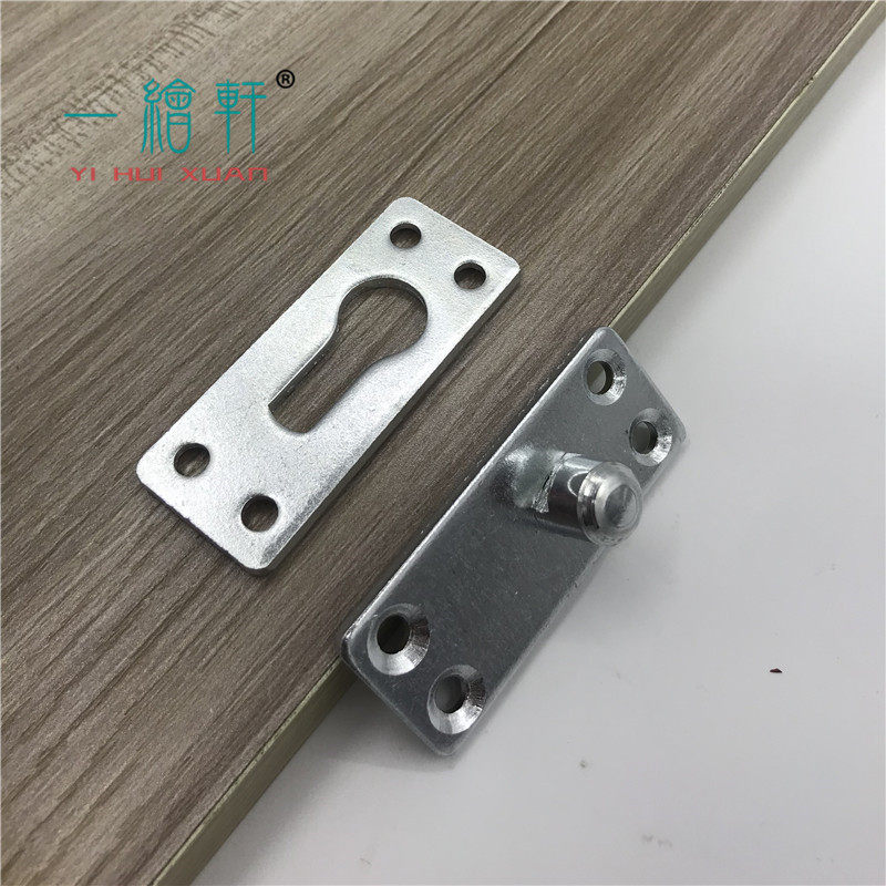Thickened bed slot bed hinge heavy-duty bed slot bed hook bed slot accessories bed hinge bed buckle furniture connector bed queen size