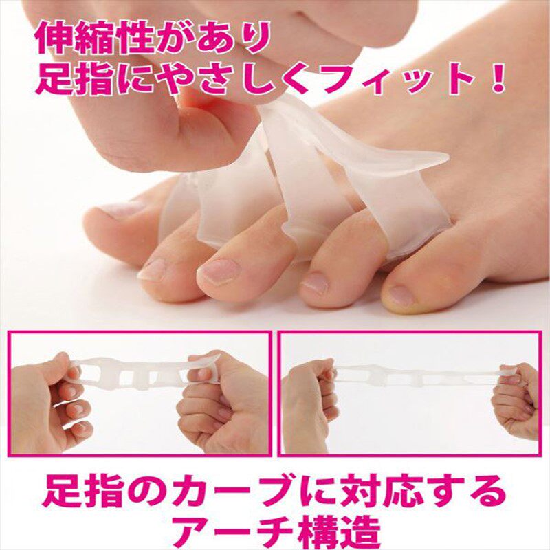 Silicone thumb valgus sub-indexer large footed bone toe straightener adult toe-toe machine can wear shoes
